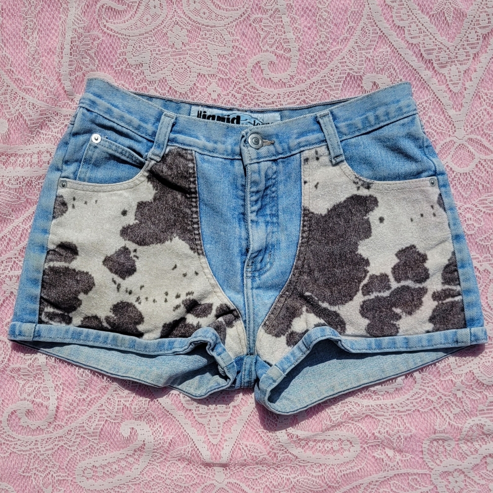 Vintage jean shorts